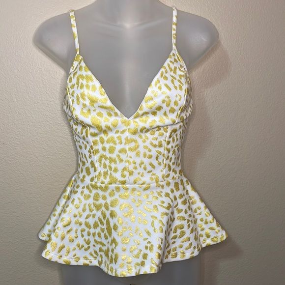 Arden B peplum top XS NWT - Picture 2 of 9